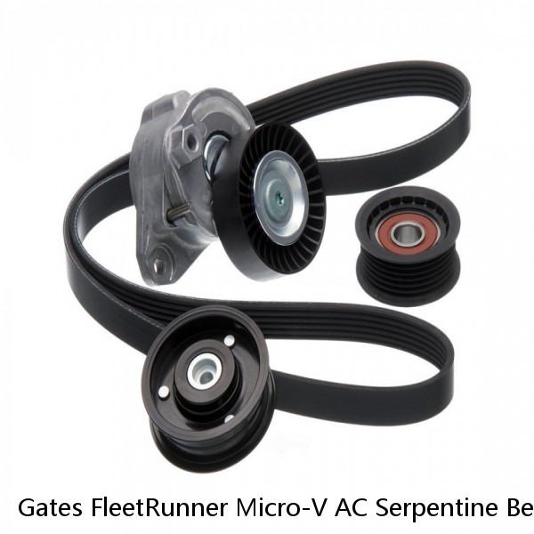 Gates FleetRunner Micro-V AC Serpentine Belt for 2000-2008 Chevrolet Tahoe uf