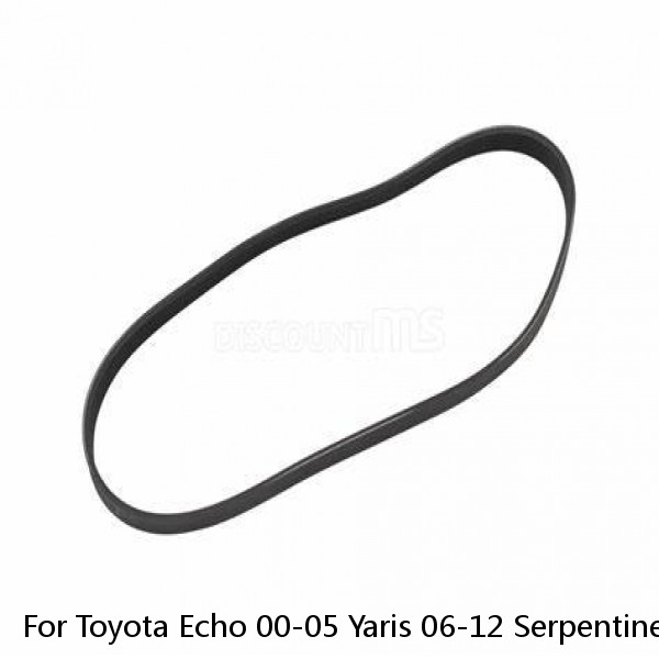 For Toyota Echo 00-05 Yaris 06-12 Serpentine Alternator V-Ribbed Belt Genuine (Fits: Toyota)