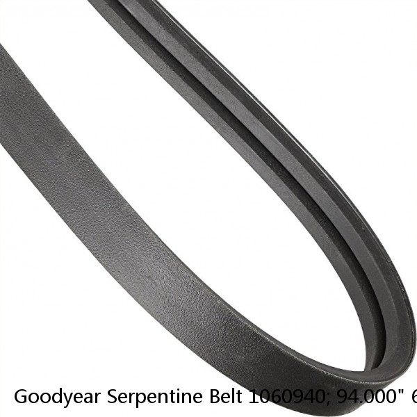Goodyear Serpentine Belt 1060940; 94.000" 6-Rib Multi V-Belt EPDM