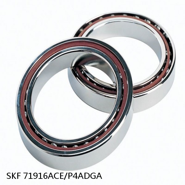 71916ACE/P4ADGA SKF Super Precision,Super Precision Bearings,Super Precision Angular Contact,71900 Series,25 Degree Contact Angle