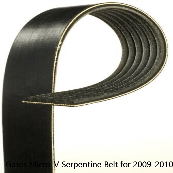 Gates Micro-V Serpentine Belt for 2009-2010 Pontiac Vibe 2.4L L4 Accessory yk #1 small image