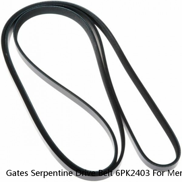 Gates Serpentine Drive Belt 6PK2403 For Mercedes Benz #1 small image