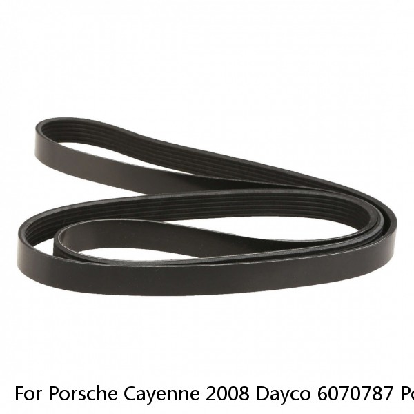 For Porsche Cayenne 2008 Dayco 6070787 Poly Rib Double Sided Poly Rib Belt #1 small image