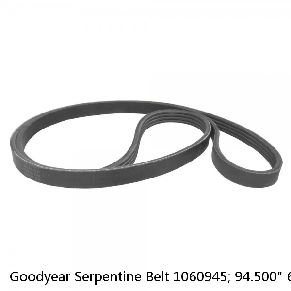 Goodyear Serpentine Belt 1060945; 94.500" 6-Rib Multi V-Belt EPDM #1 small image