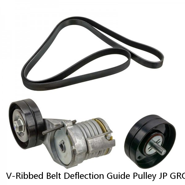 V-Ribbed Belt Deflection Guide Pulley JP GROUP Fits VW AUDI SEAT Amarok 00-17 (Fits: Volkswagen)