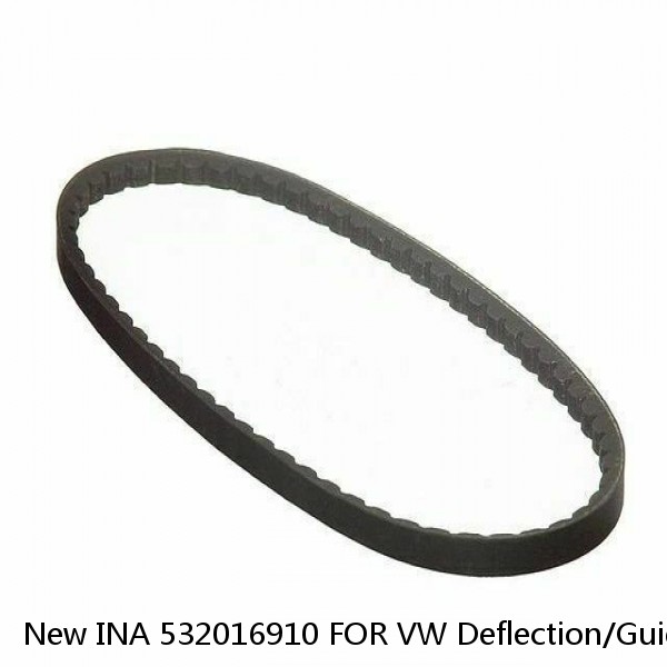 New INA 532016910 FOR VW Deflection/Guide Pulley, v-ribbed belt  074145278E