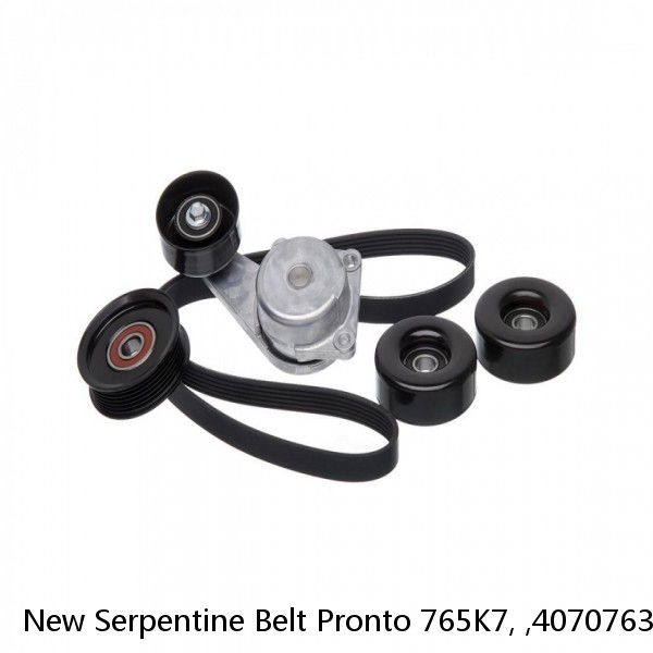 New Serpentine Belt Pronto 765K7, ,4070763,5070763,K070763 #1 image