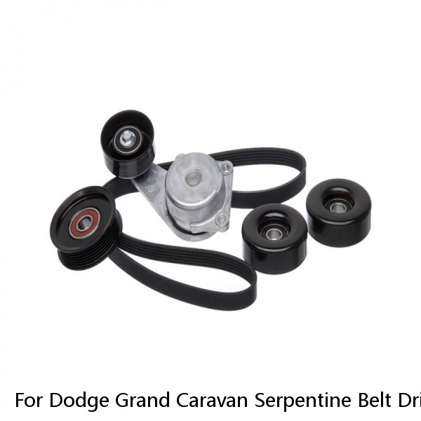 For Dodge Grand Caravan Serpentine Belt Drive Component Kit Gates 64795WN #1 image