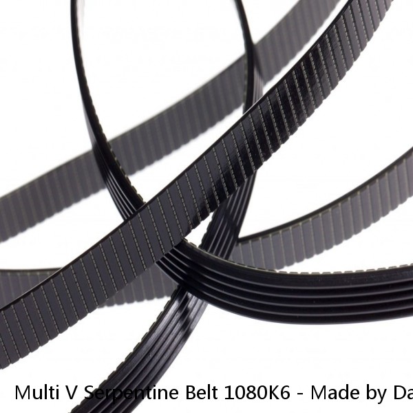 Multi V Serpentine Belt 1080K6 - Made by Dayco - Made in USA #1 image
